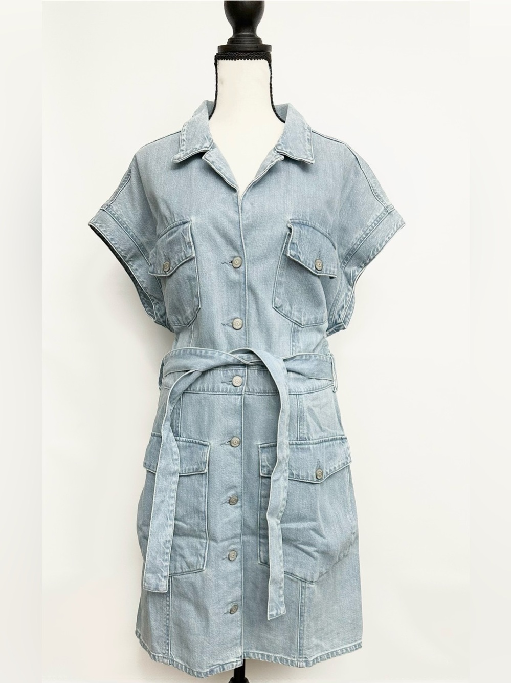 Boyish denim dress